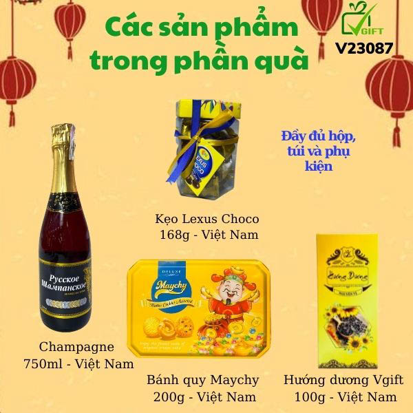 Khay Quà Tết V23087